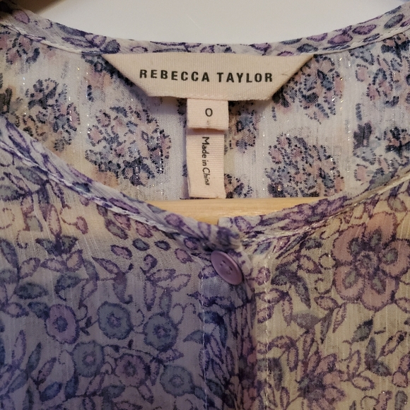 Rebecca Taylor silk blouse - Picture 4 of 8